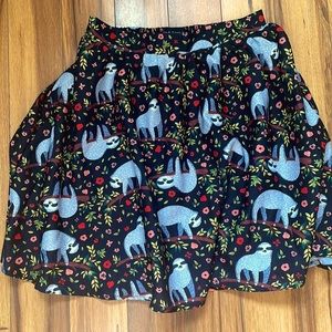 Women’s sloth skirt. Like new!